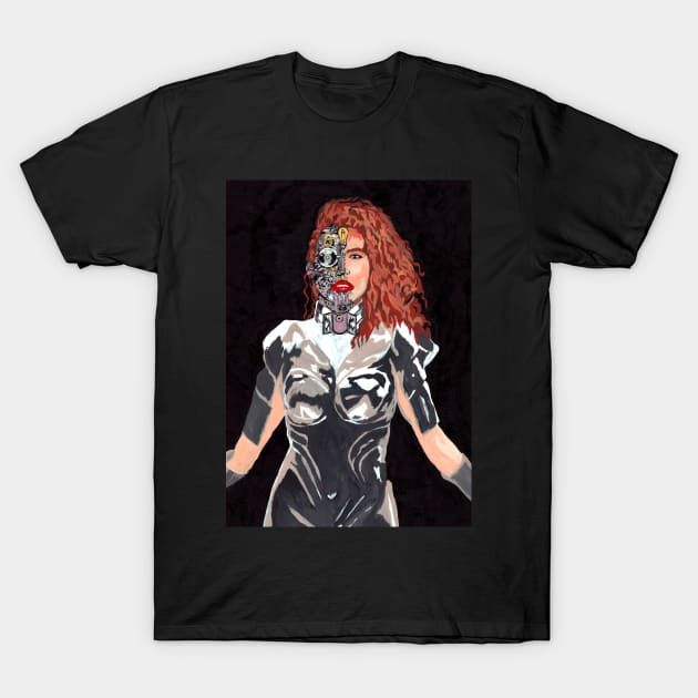 bionic woman T-Shirt by Mikexkish